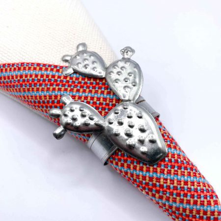 Metal Cactus Napkin Ring