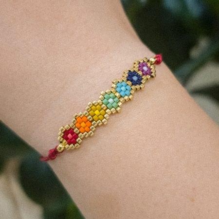 7 Chakra Miyuki Beaded Bracelet