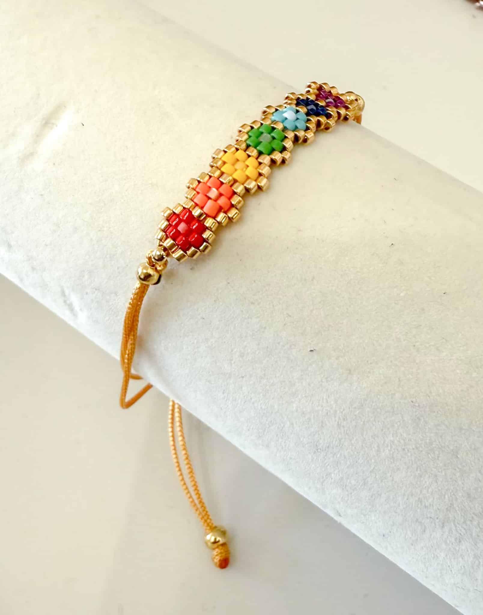 7 Chakra Miyuki Beaded Bracelet - Image 2